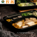 Одноразовый 5 отсека ланч Bento Boxes Restaurant Plants